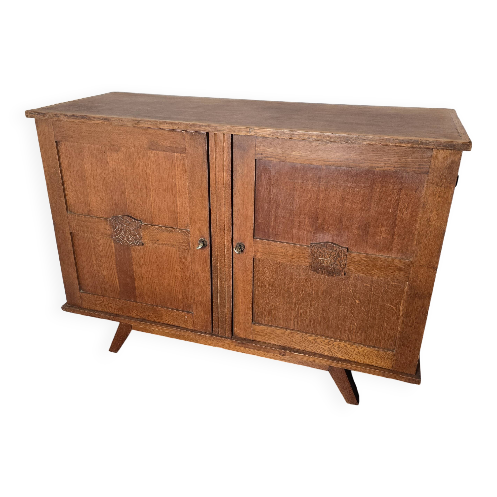 Vintage oak sideboard from the 60s