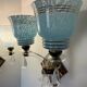 Art Deco mirror glass wall lights