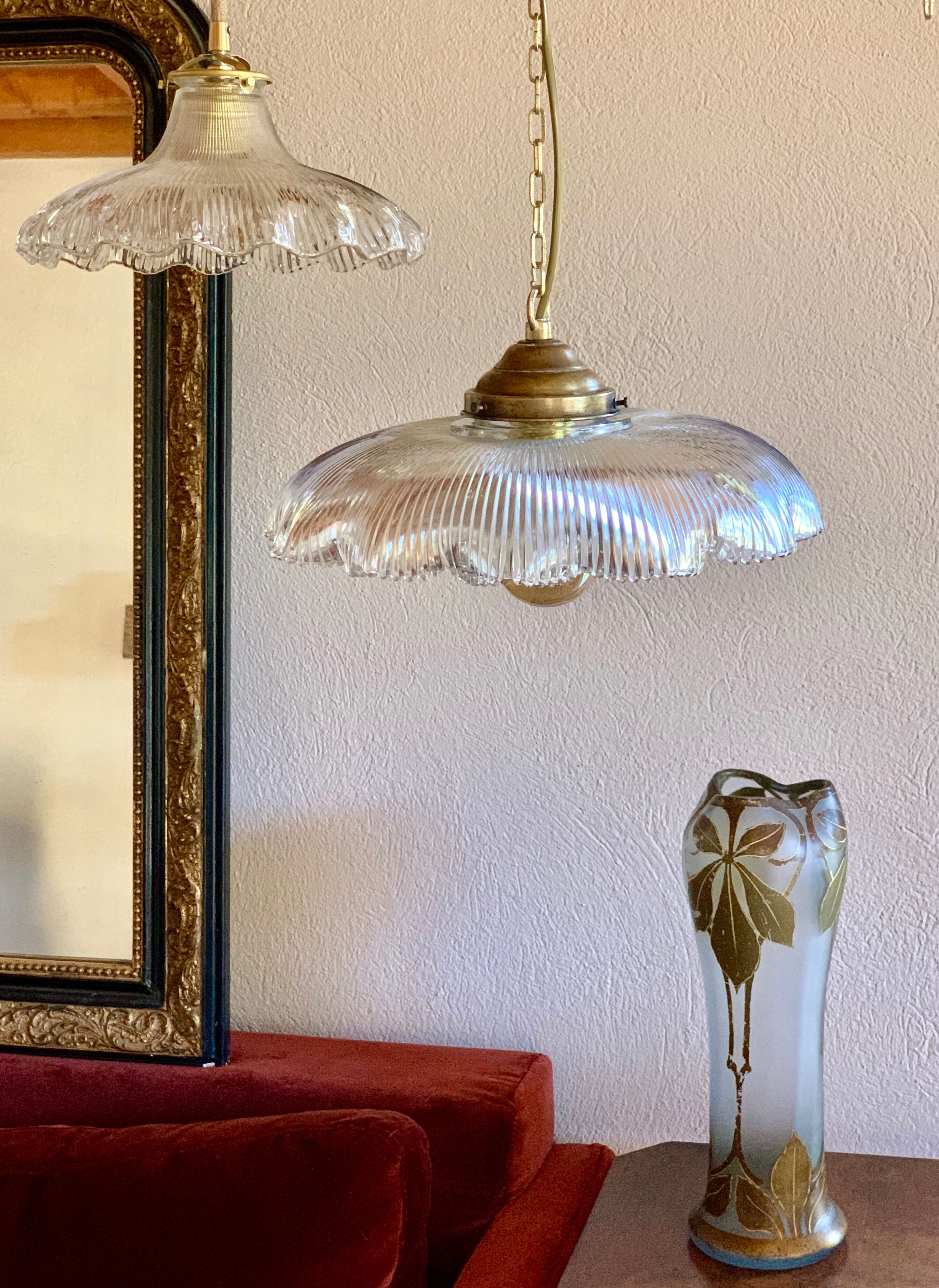 Holophane hanging lamp