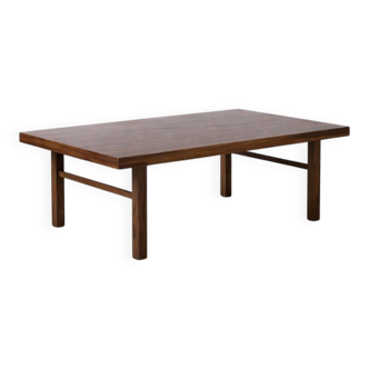 Vintage Mid-Century Danish Modern Colonial Rosewood Coffee Table, 1960s