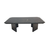 Table basse en marbre italien années 1970