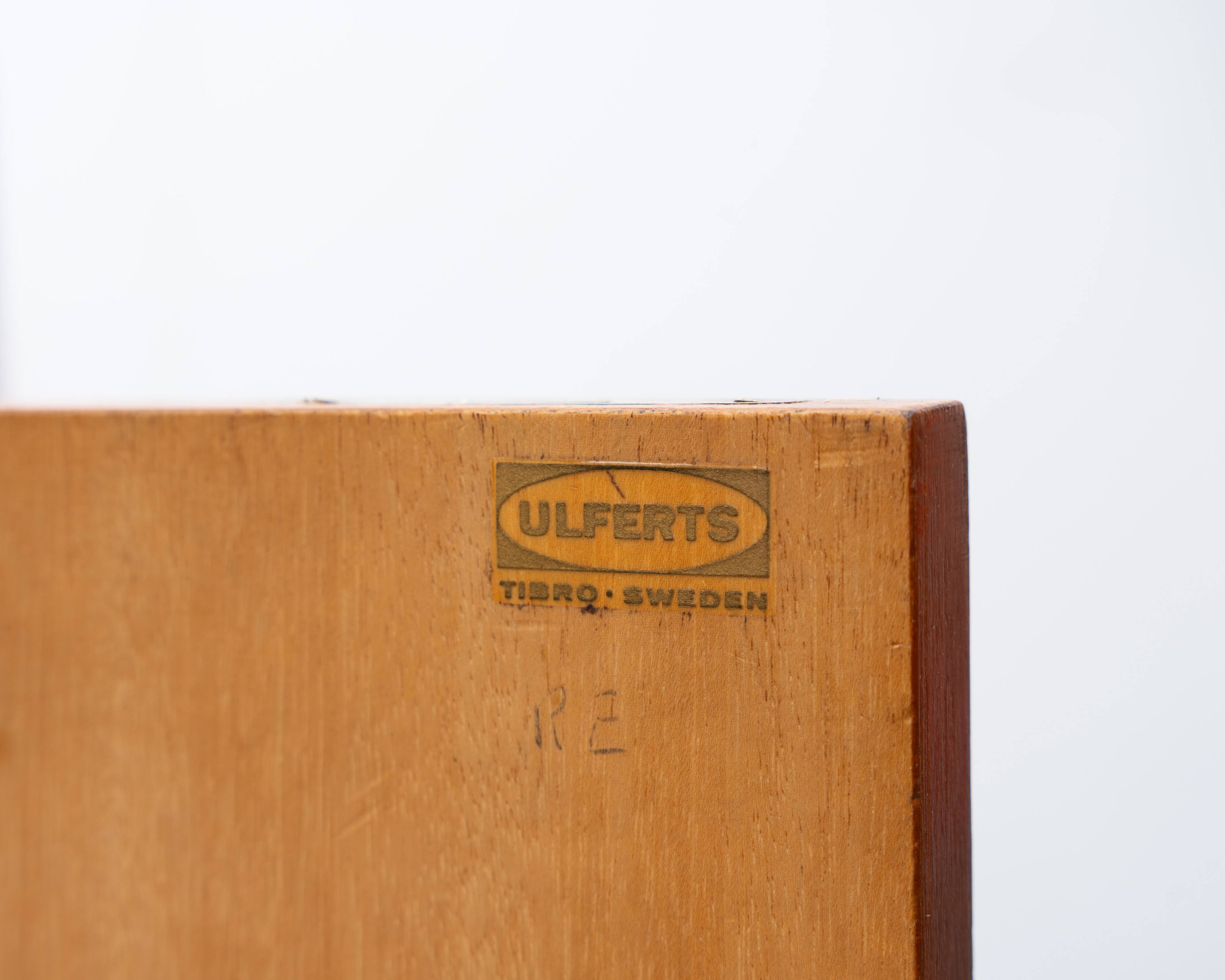 1960s teak sideboard. Manufacturer: Ulferts, Tibro Sweden, restored