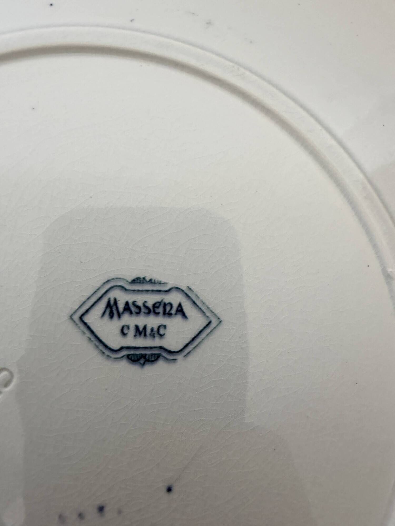 4 vintage dessert plates from CM&C model Massena 220618