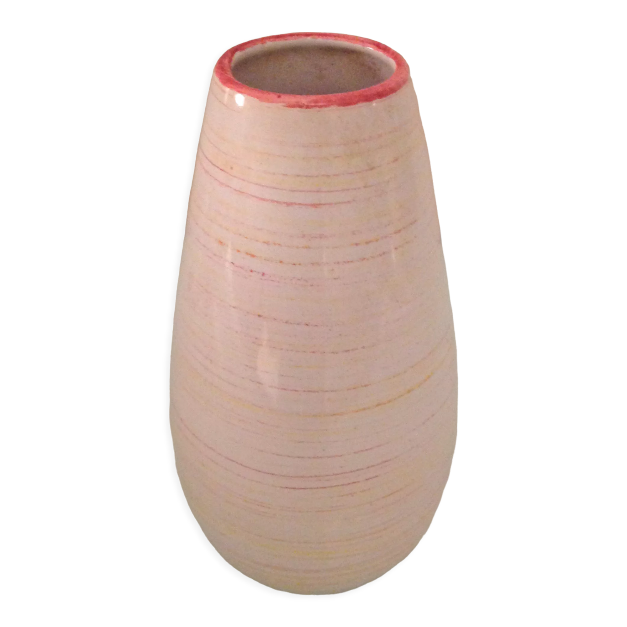 Tulip vase soliflore ceramic west germany, vintage years 60-70