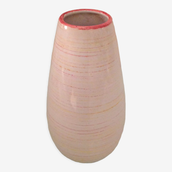 Tulip vase soliflore ceramic west germany, vintage years 60-70