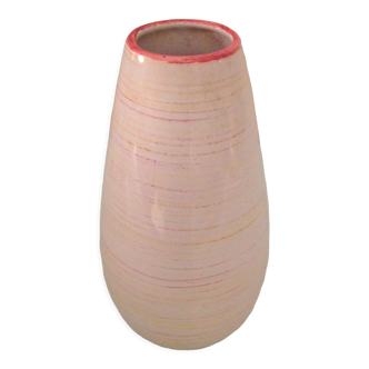 Vase tulipe soliflore en ceramique  west germany vintage années 60-70