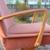 Mid Century Transformable Scissor Easy Chair