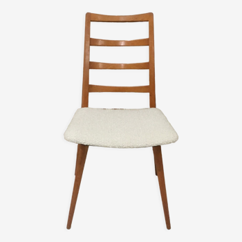 Scandinavian chair reupholstered loop