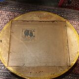 Oval mirror XIXth 43x56cm