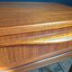 Vintage teak bedside table, Scandinavian design nightstand, accent furniture.