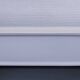 white glazed ceramic wall shelf from the 60s
