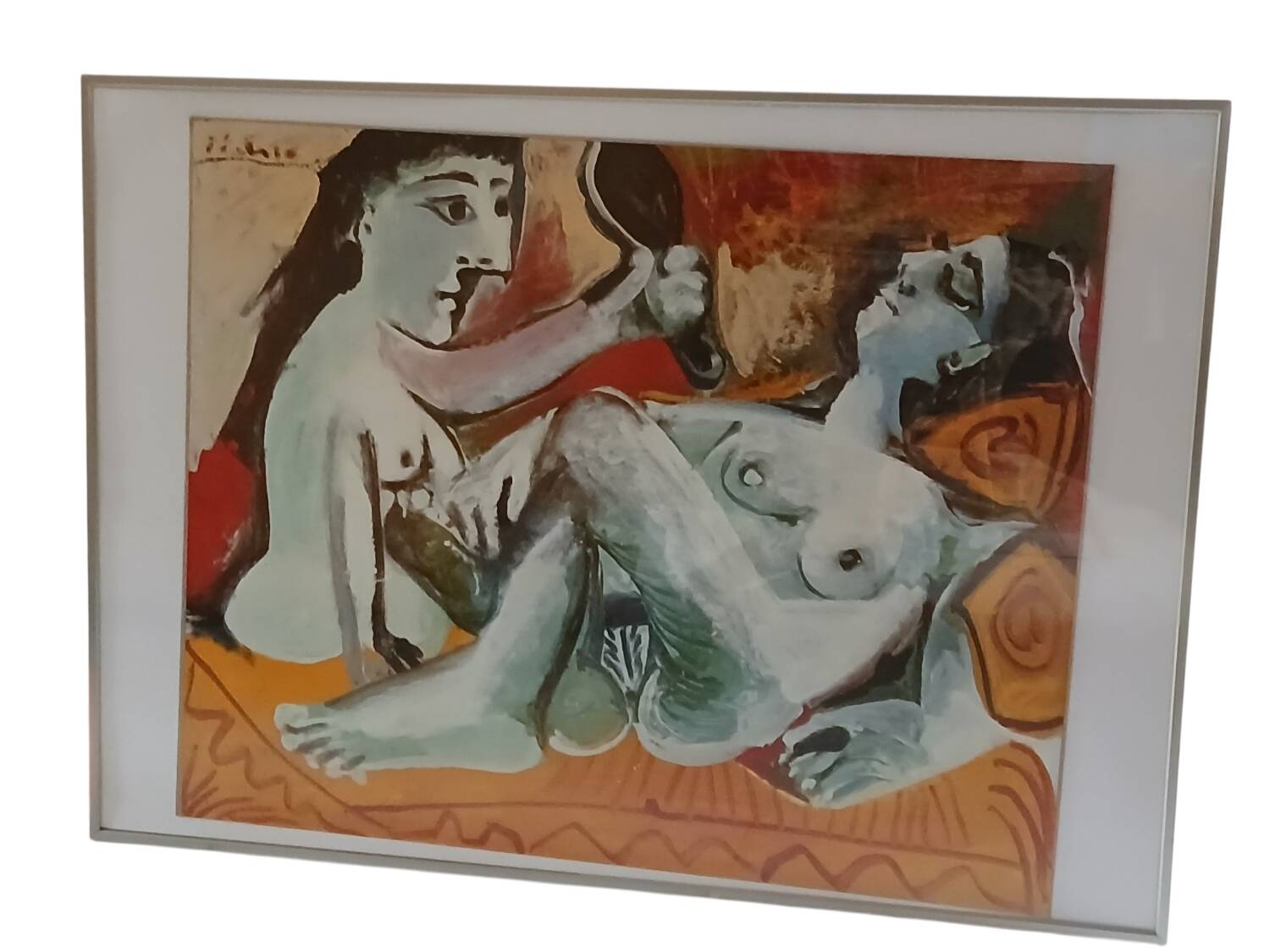 Pablo Picasso, after the two friends