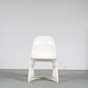 White “Casalino” chair from the 2000s by Alexander Begge for Casala, Germany – Large stock!