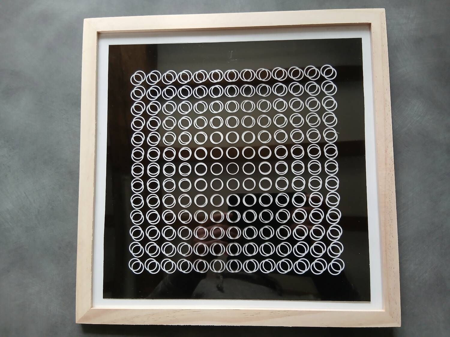 Victor Vasarely Kinetic Serigraph Deep V6