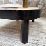 Capron “herbarium” oval coffee table