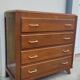 Vintage chest of drawers 1950 feet compass 4 drawers