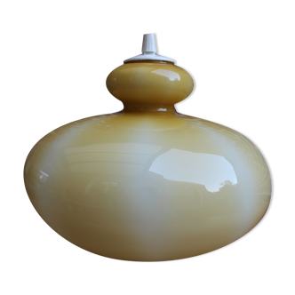 Suspension in opaline mustard yellow 70's