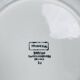 6 Sunflower dinner plates by Digoin Sarreguemines, vintage