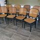 Set of 8 chairs no. 811 after Hoffmann, 1990s
