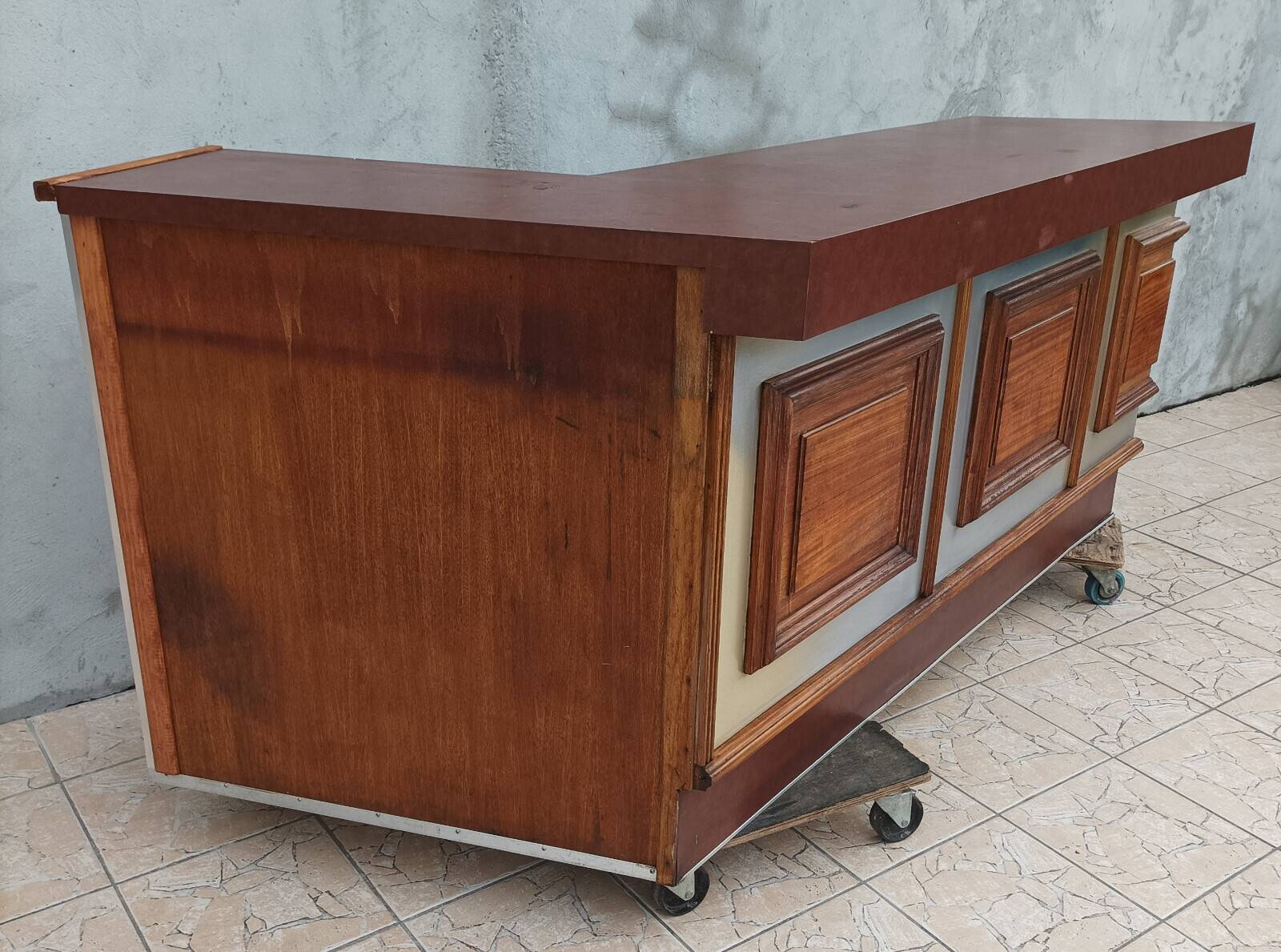 Vintage trade counter bar furniture