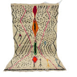 Handmade moroccan berber carpet 260 x 160 cm
