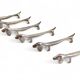 Vintage Knife Rests, Set of Six Silver Plated Dachshund Dogs, Italy, 20th-C