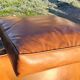 Fauteuil club des années 30 en simili cuir