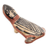 Moroccan Ideqqi ceramic frog, 1970s