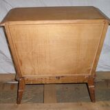 Bedside with 1 drawer and compass feet