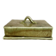 Glazed ceramic butter dish