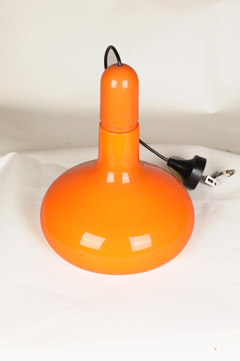 5 orange suspensions by Staff Germany 1970s