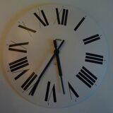 White wall clock alessi firenze