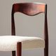 Set of 4 Scandinavian rosewood chairs – Otto Møller style | Vintage