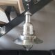 Lustre industriel vintage italien uccello fisherman