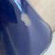 Lot 3 old blue conical enamel suspensions
