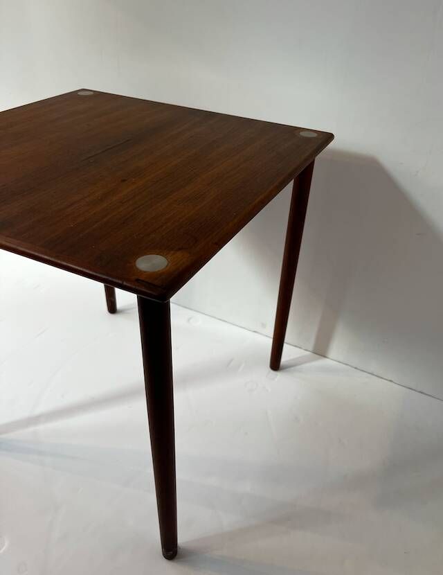 Table d'appoint carré en palissandre