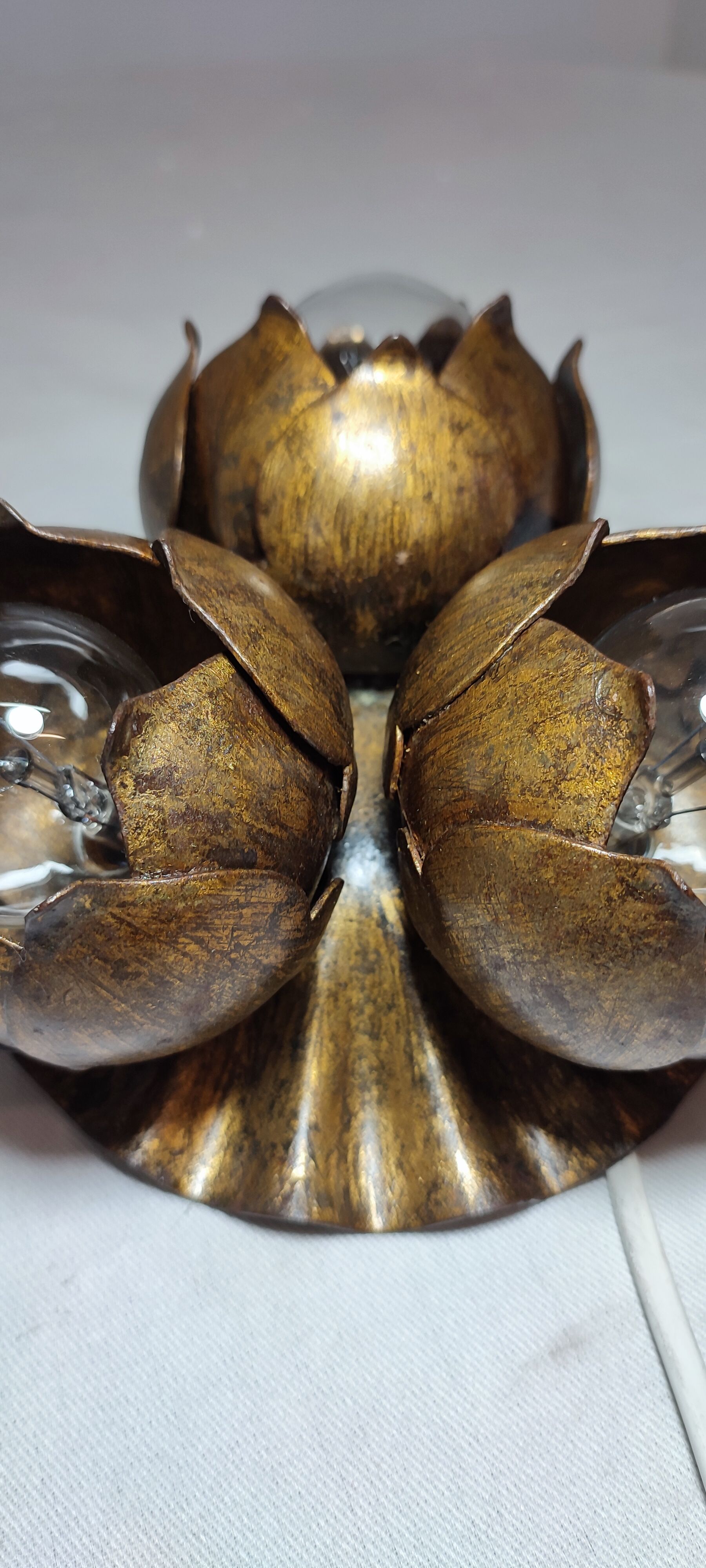 Sconce flower, Spain 1970s