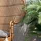 Armchair Emmanuelle vintage rattan
