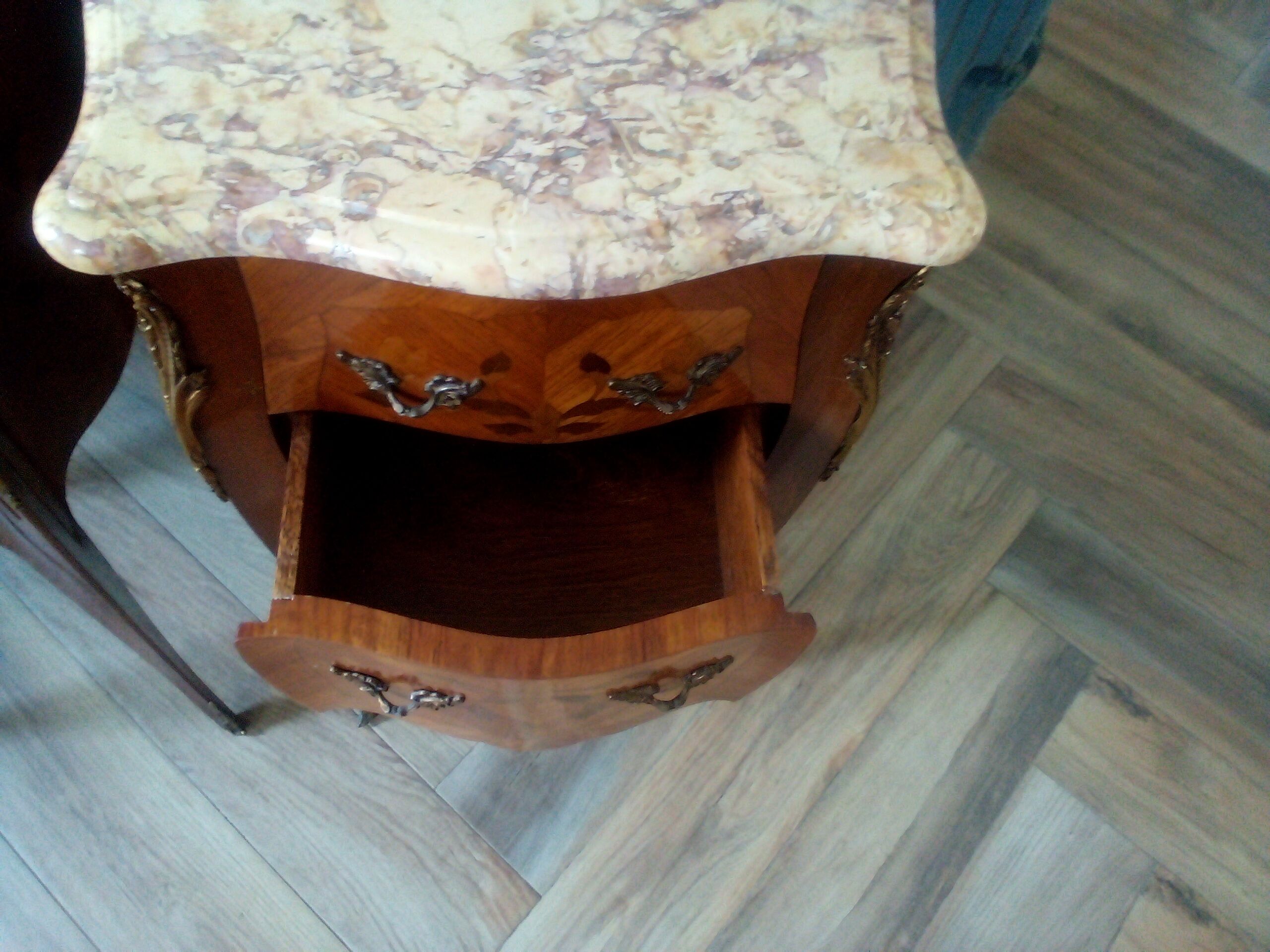 Paire de chevets louis xv bois de rose