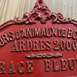 Agricultural competition plate year 2000 model 2