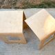 2 stools by Lisa Norinder for IKEA, 1990s.