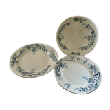 Set of three ironstone dishes