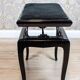 Black Piano Stool, 1950s