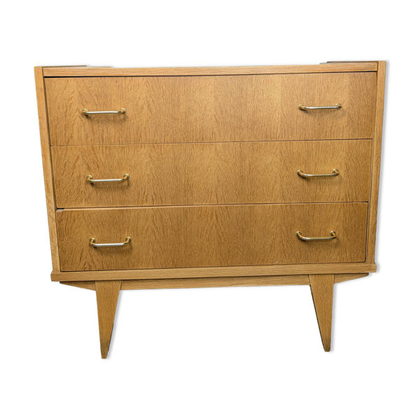 Commode vintage 3 tiroirs