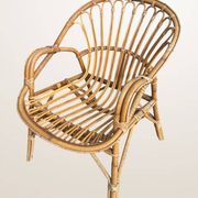Basket chair in rattan
