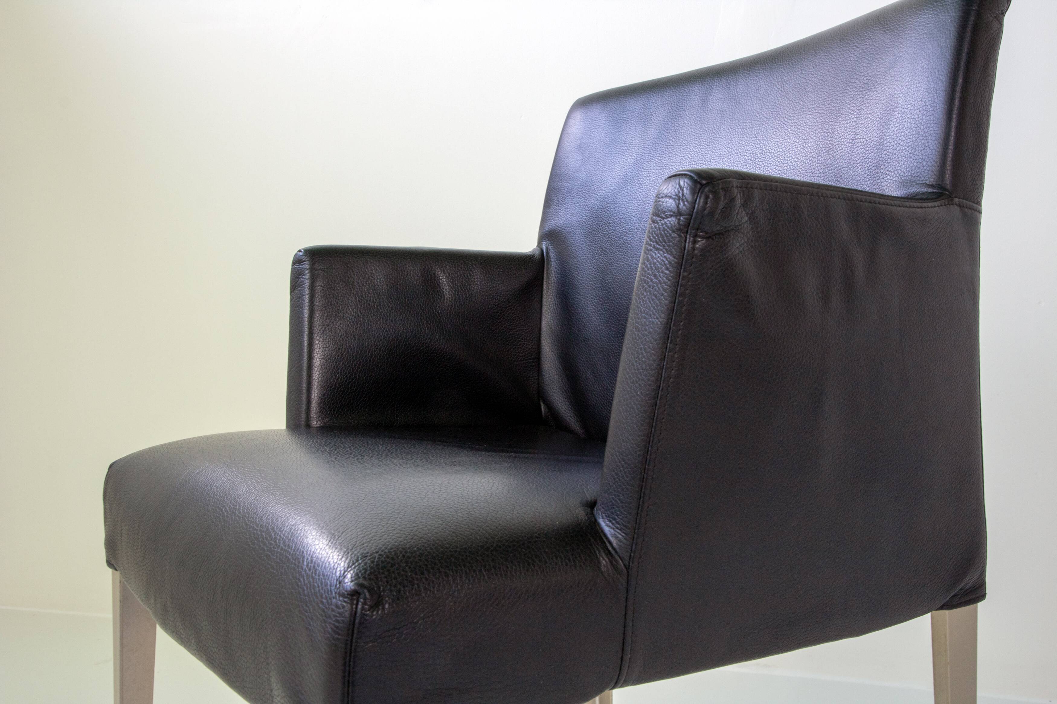 2x B&B Italia Melandra dining chairs by Antonia Citterio