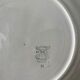 Series of 9 flat plates Saint Amand Les Eaux MDL Orcerame