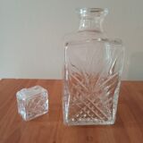 Carafe décoré en verre