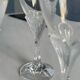 Set de 6 verre a vin cristal d’arques modèle granville forme de fleur