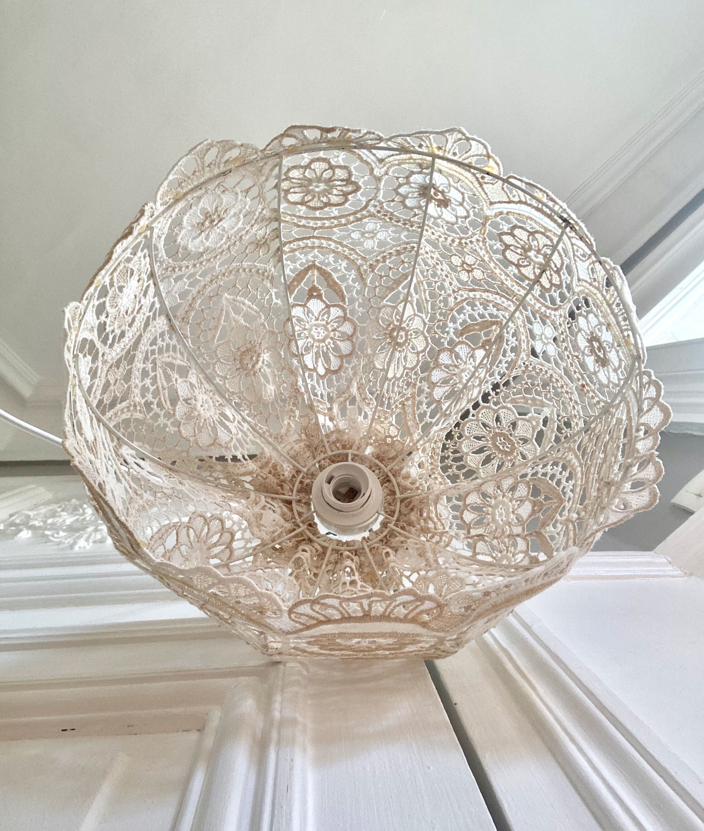 Vintage flower hanging